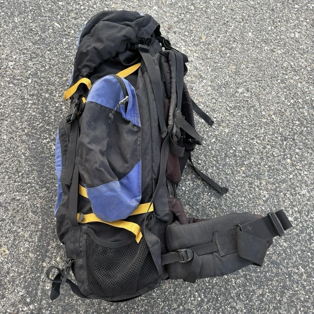 Kelty Coyote 4500 Internal Frame Hiking Back Pack Light‎ Blue Backpacking Gorp